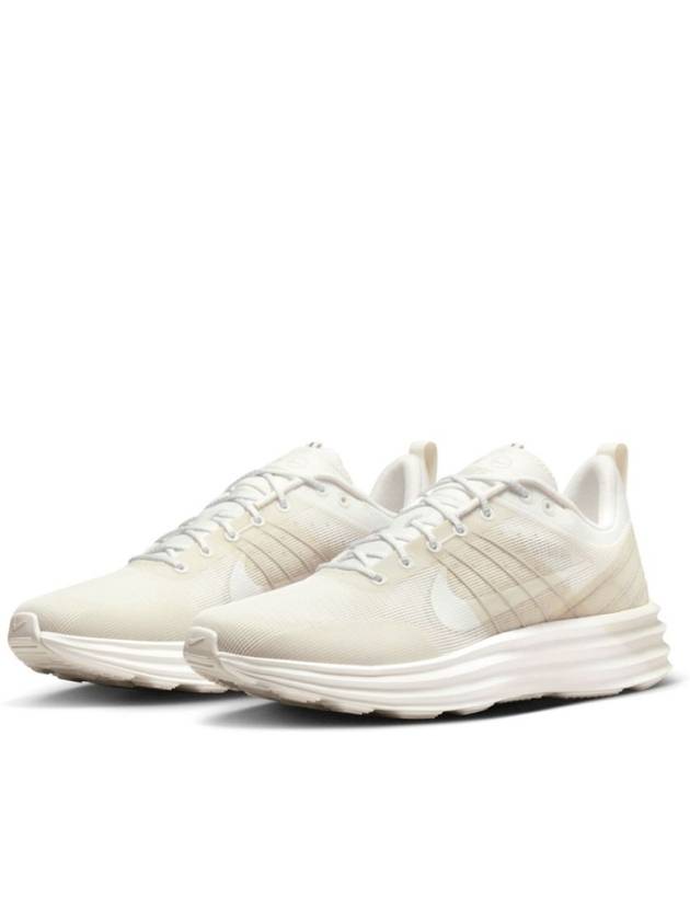 Lunar Roam Low Top Sneakers Phantom Bone - NIKE - BALAAN 3