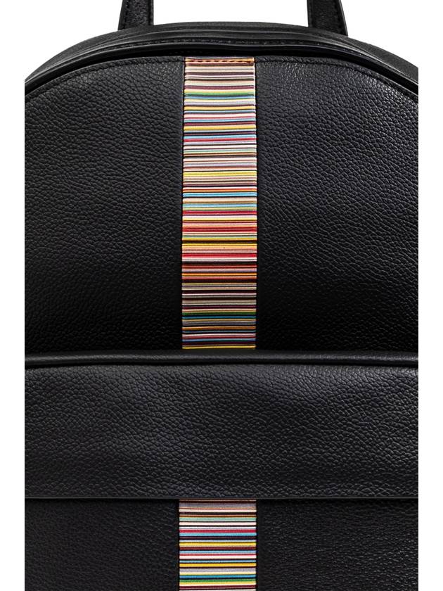 Paul Smith Leather Backpack, Men's, Black - PAUL SMITH - BALAAN 6