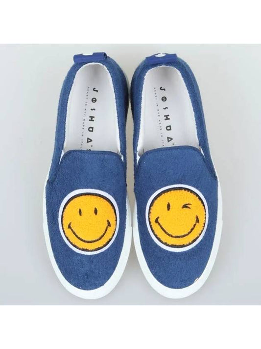 16SS Smile Blue Terry SlipOn 10048SDG BLUE - JOSHUA SANDERS - BALAAN 1