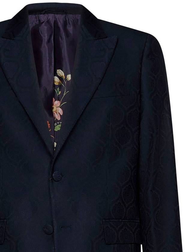 Etro Single-Breasted Jacquard Blazer - ETRO - BALAAN 5