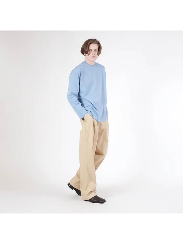 Unisex SCTPT two tuck banding cotton pants beige - CHANCE'S NOI - BALAAN 5