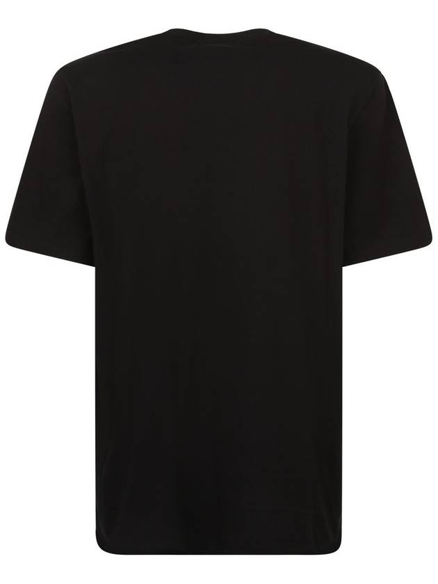 Box Logo Short Sleeve T-Shirt Black - MSGM - BALAAN 3