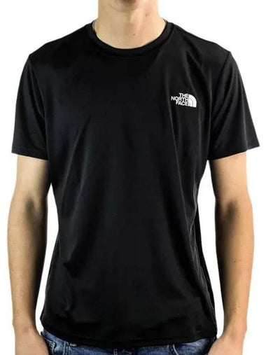 Men's Reaxion Red Box Short Sleeve T-Shirt Black - THE NORTH FACE - BALAAN 1