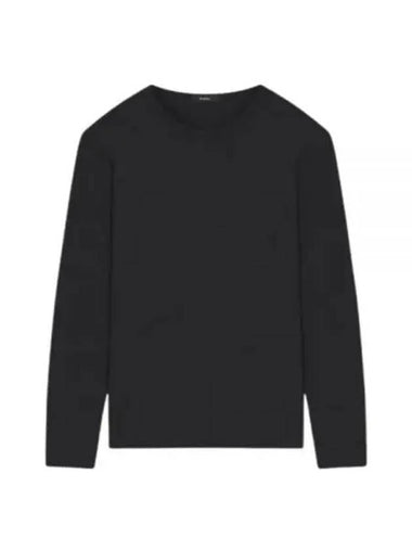 Essential Long Sleeve Tee in ANEMO Modal Jersey N0799522 001 - THEORY - BALAAN 1