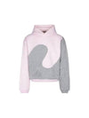 Cotton Jersey Hoodie Pink Heather - DIOR - BALAAN 2