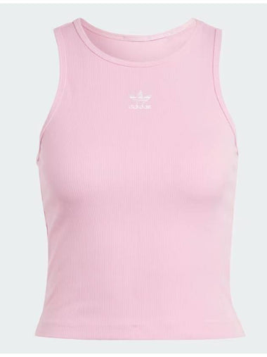 Rib Sleeveless Pink - ADIDAS - BALAAN 1