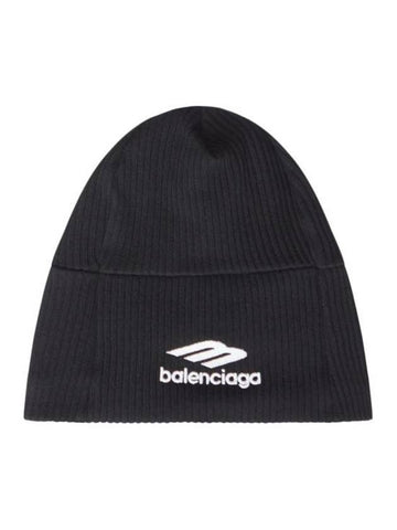 hat 7678324D8B01077 BLACK WHITE BLACK - BALENCIAGA - BALAAN 1