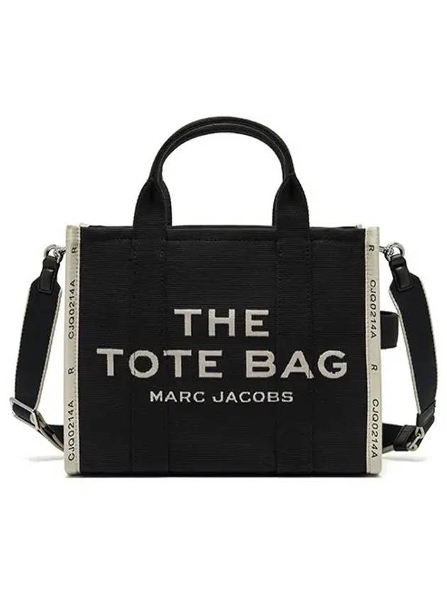 The Jacquard Traveler Small Tote Bag Black - MARC JACOBS - BALAAN 3