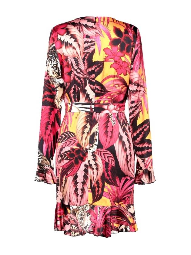 Just Cavalli Printed Ruffled Dress - ROBERTO CAVALLI - BALAAN 3