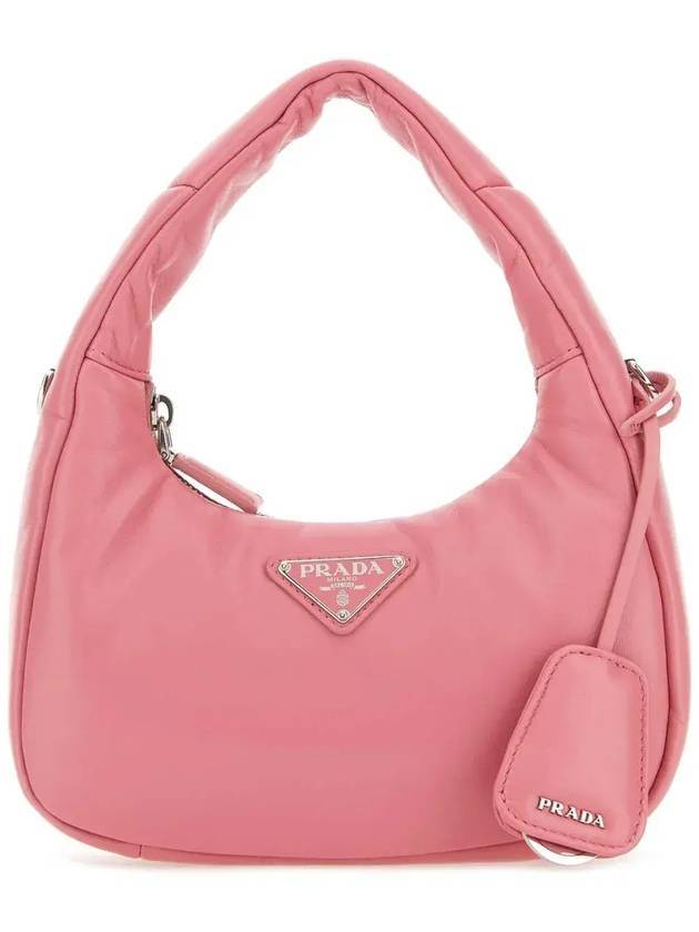 Soft Padded Nappa Leather Mini Bag Pink - PRADA - BALAAN 1