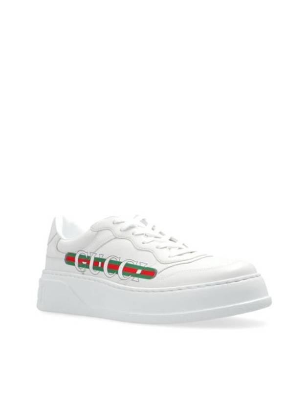 Demetra Chunky Low Top Sneakers White - GUCCI - BALAAN 4