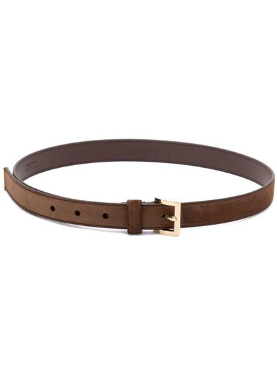 suede belt brown - PRADA - BALAAN 2