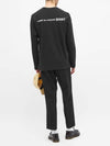 Same day delivery Shirt Logo Long Sleeve T Black W28115 1 - COMME DES GARCONS - BALAAN 4