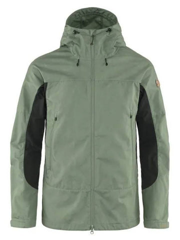 Abisko Light Trekking Windbreaker Green - FJALL RAVEN - BALAAN 1