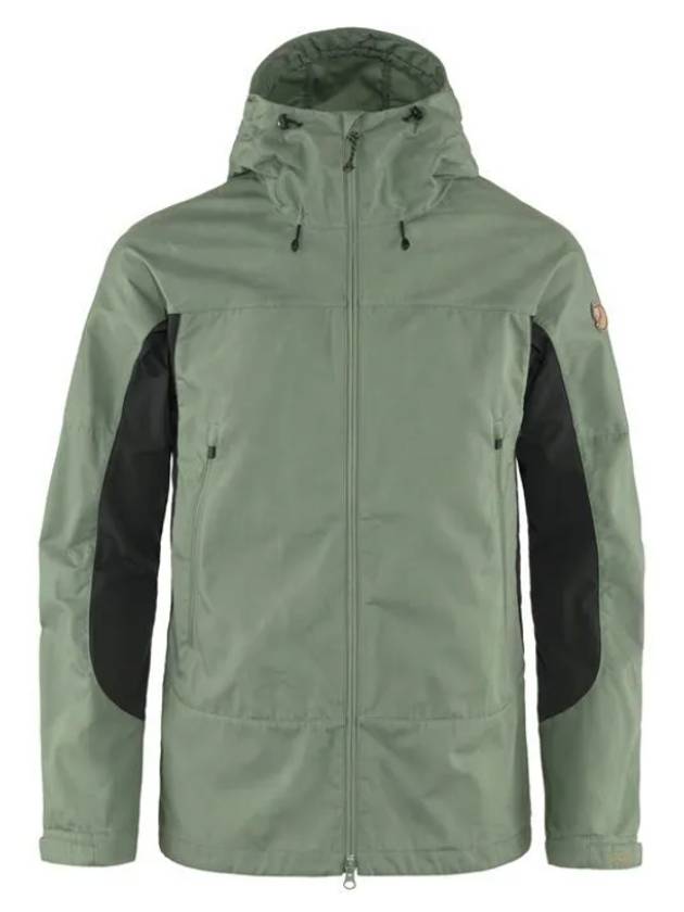 Abisko Light Trekking Windbreaker Green - FJALL RAVEN - BALAAN 1