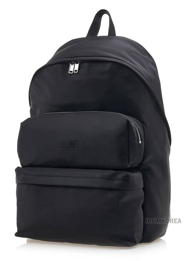 Numeric Logo Print Backpack Black - MAISON MARGIELA - BALAAN 3