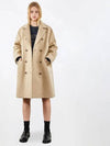 Ullingu Double Half Coat Beige - VOYONN - BALAAN 3