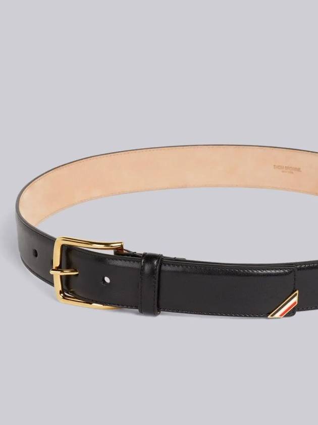 Men's Three Stripes Enamel Classic Belt - THOM BROWNE - BALAAN.