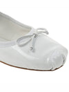 Patent Leather Ballerinas White - MIU MIU - BALAAN 10