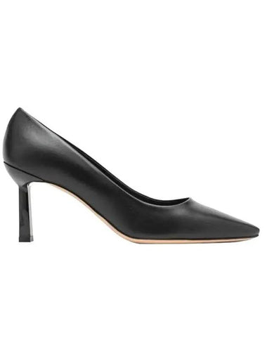 Women's Justina Leather Pumps Black - SALVATORE FERRAGAMO - BALAAN 1