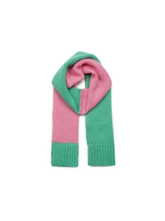 Color Block Muffler Pink Mint - JW ANDERSON - BALAAN 1