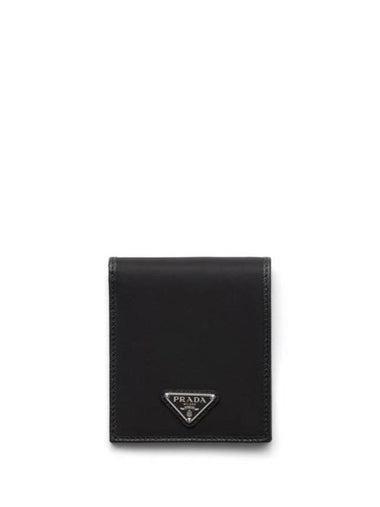 Half Wallet 2MO513 2DMH F0002 Black - PRADA - BALAAN 1