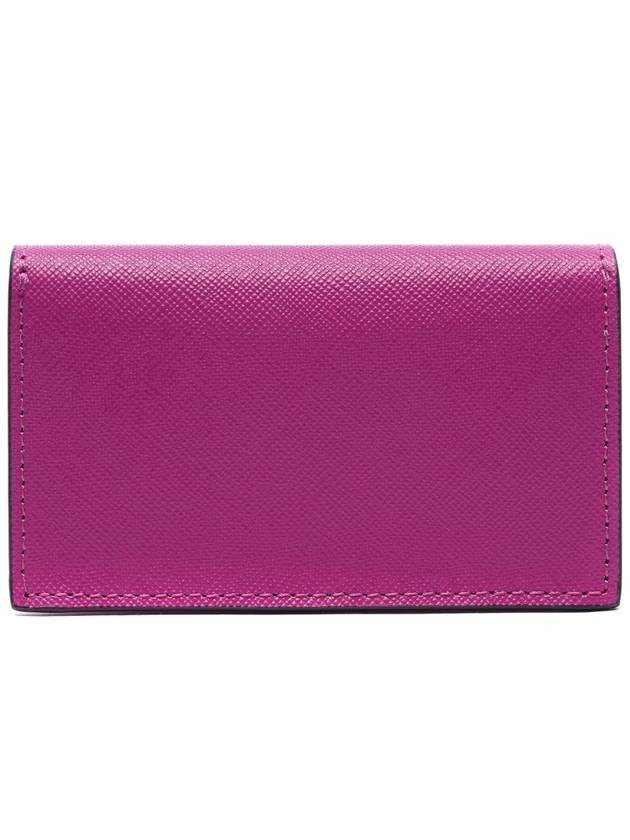 Saffiano Card Wallet Purple - MARNI - BALAAN 5