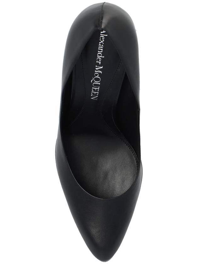 Armadillo Leather Pumps Black - ALEXANDER MCQUEEN - BALAAN 7