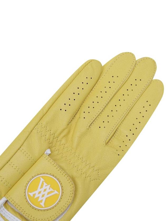 W THUMB COMBI GLOVE PAIR YE - ANEWGOLF - BALAAN 5