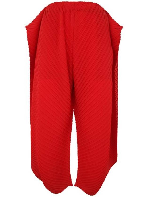 Straight Pants IM38FF158 24 RED - ISSEY MIYAKE - BALAAN 1