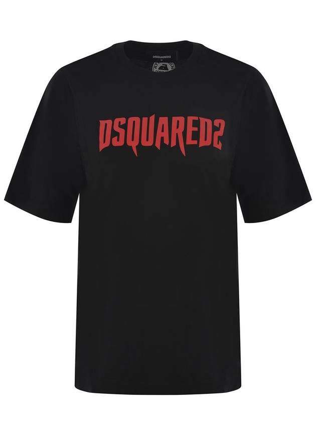 DSQUARED2  T-Shirts And Polos Black - DSQUARED2 - BALAAN 1