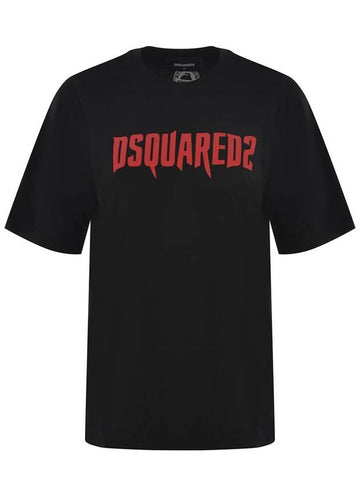 DSQUARED2  T-Shirts And Polos Black - DSQUARED2 - BALAAN 1