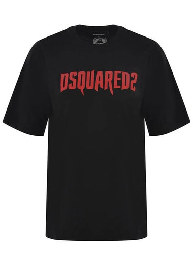 DSQUARED2  T-Shirts And Polos Black - DSQUARED2 - BALAAN 1