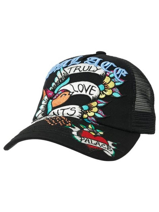 Inky Trucker Hat Black INKY TRUCKER HAT - PALACE - BALAAN 1