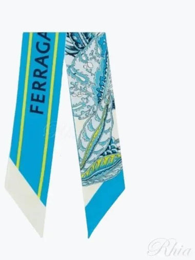 Ferragamo 20803 771212 Toga Print Bandeau Scarf Muffler - SALVATORE FERRAGAMO - BALAAN 1