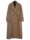 S Evano virgin wool coat EBANO 045 CAMEL MXC088 - MAX MARA - BALAAN 1