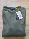 Khaki crewneck sweatshirt - POLO RALPH LAUREN - BALAAN 3