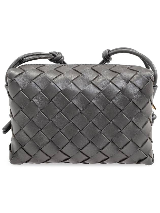 Bottega Veneta Shoulder Bag Mini Loop Camera, Women's, Grey - BOTTEGA VENETA - BALAAN 3