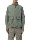 Men's Chrome-R Zip-Up Jacket Green - CP COMPANY - BALAAN 2