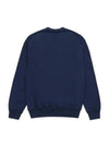 SR Running Crew Neck Sweatshirt Navy - SPORTY & RICH - BALAAN 3