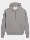 Mini Heart Logo Hoodie Heather Grey - AMI - BALAAN 2