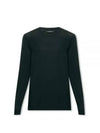 Crew Neck Cotton Modal Long Sleeve T-Shirt Black - TOM FORD - BALAAN 2