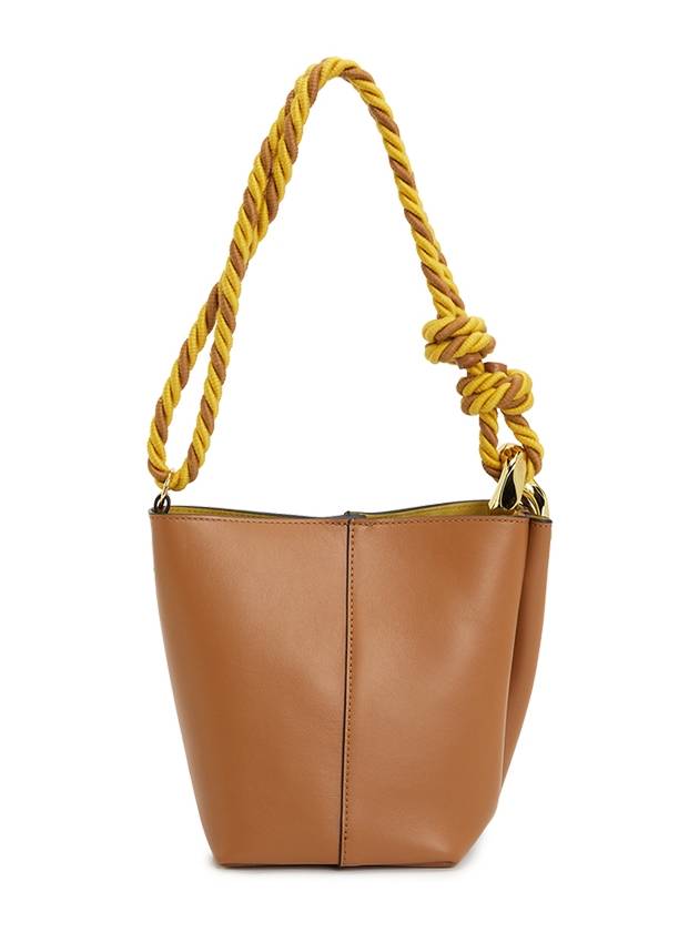 Corner Small Bucket Bag Brown - JW ANDERSON - BALAAN 4