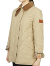 Diamond Quilted Thermoregulated Barn Jacket Honey - BURBERRY - BALAAN 7