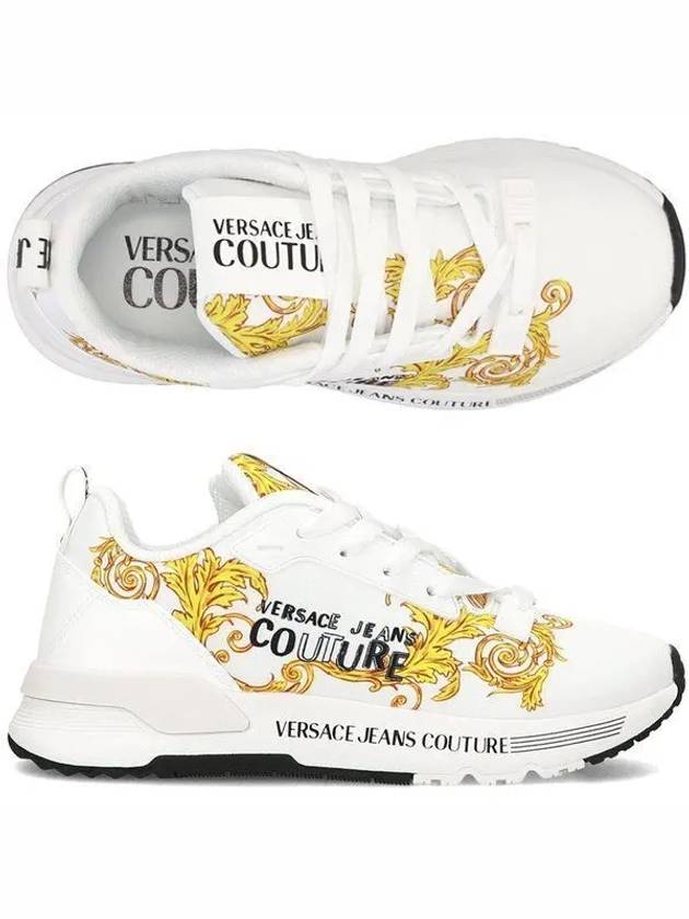 Jeans Couture Dynamic 76VA3SAA ZS664 G03 Baroque Women's Sneakers 1003652 - VERSACE - BALAAN 1