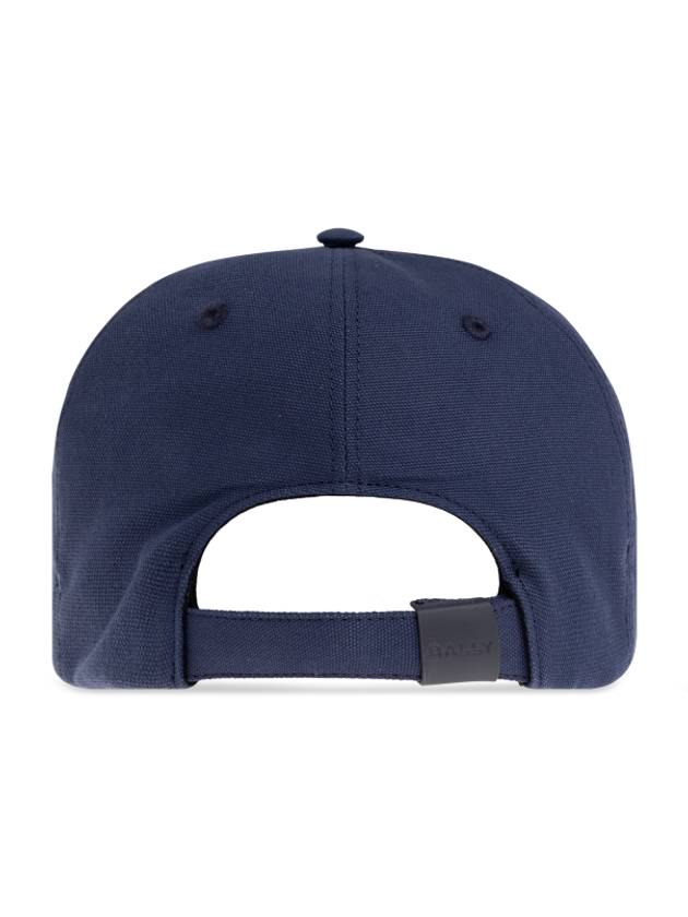 Embroidery Logo Ball Cap Navy - BALLY - BALAAN 3