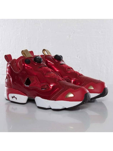 01-V46670--Insta Pump Fury-Red Snake Skin - REEBOK - BALAAN 1