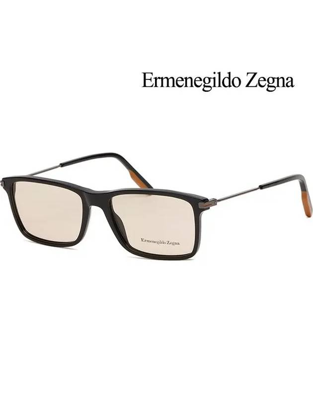 Zegna Glasses Frame EZ5149 001 UV Protection Black Tint - ERMENEGILDO ZEGNA - BALAAN 4