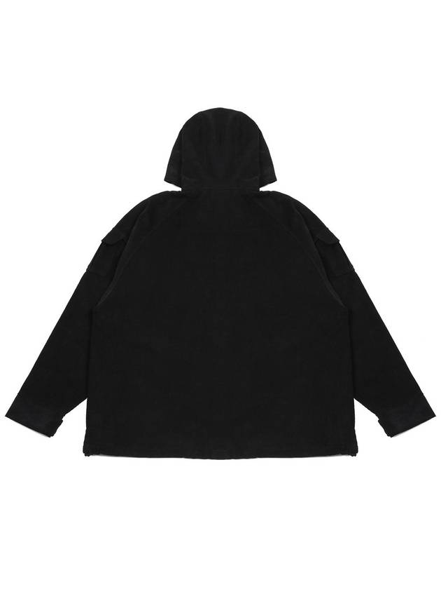 Corduroy Hooded Jacket Black - ARCANE FUNK - BALAAN 3