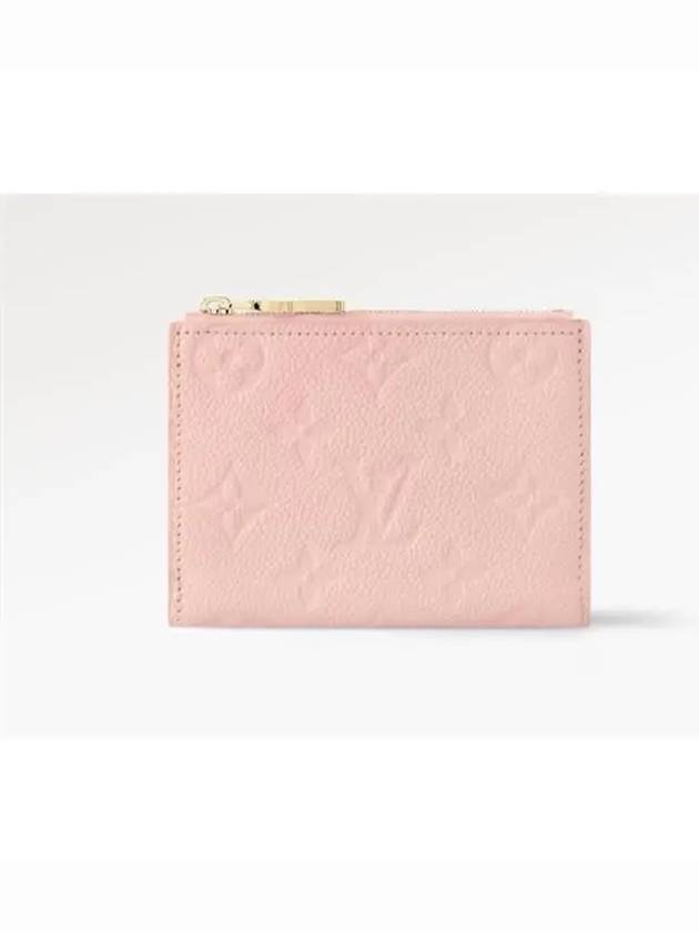 Lisa Monogram Leather Half Wallet Pink - LOUIS VUITTON - BALAAN 2